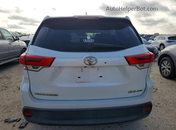 5TDJZRFH0HS416912 2017 TOYOTA HIGHLANDER White წინა სალონის ხედი