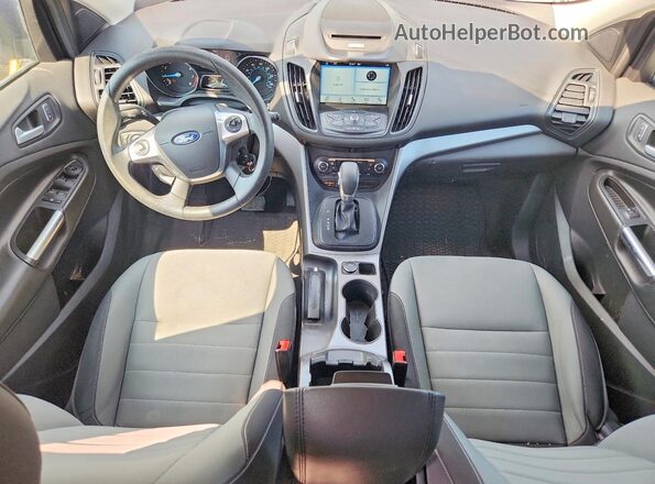 1FMCU9GX8GUC29999 2016 FORD ESCAPE Синий Вид щитка приборов