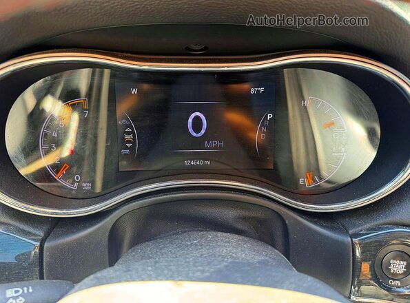 1C4RJFLT2KC639804 2019 JEEP GRAND Black Instrument cluster view