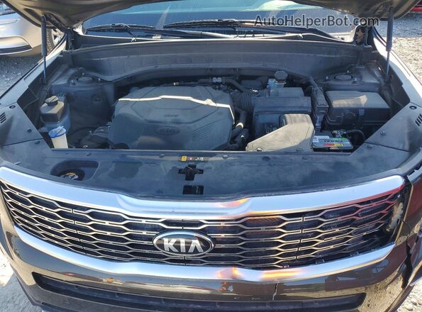 5XYP6DHC6LG025678 2020 KIA TELLURIDE Green Widok naklejki z numerem VIN