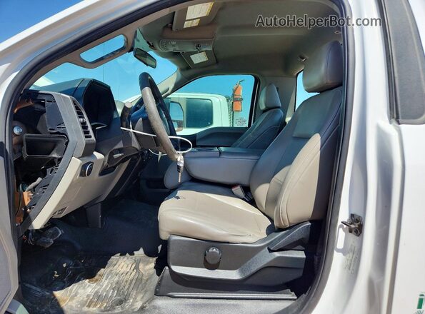 1FDUF4GT5MEC12498 2021 FORD F450 White წინა პანელის ხედი