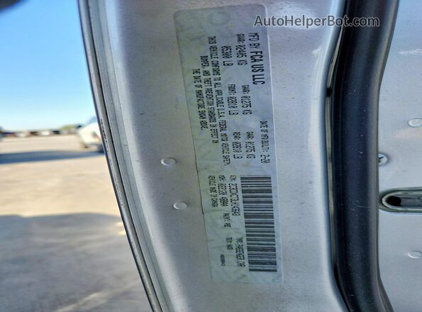2C3CDXCT3LH143643 2020 DODGE CHARGER Silver 360 interior view