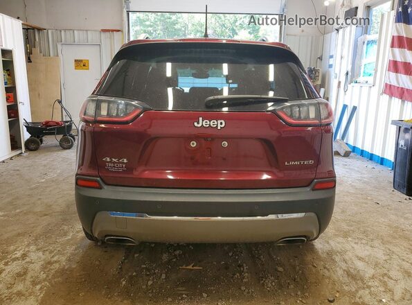1C4PJMDX4KD158363 2019 JEEP CHEROKEE Red Սալոնի դիմացի տեսք