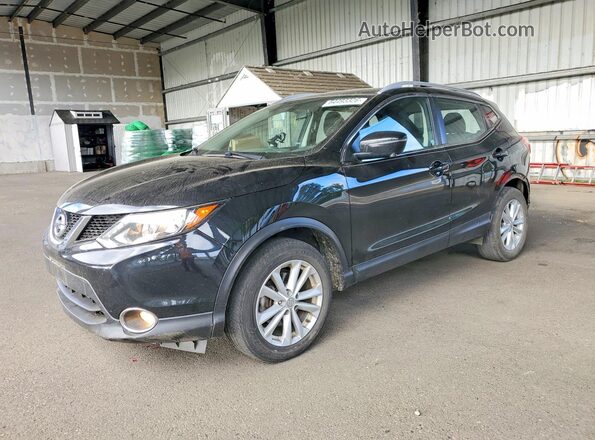 JN1BJ1CP2HW025918 2017 NISSAN ROGUE Black Tył lewy