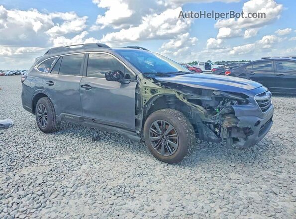 4S4BTAAC7M3191348 2021 SUBARU OUTBACK Gray Widok z przodu