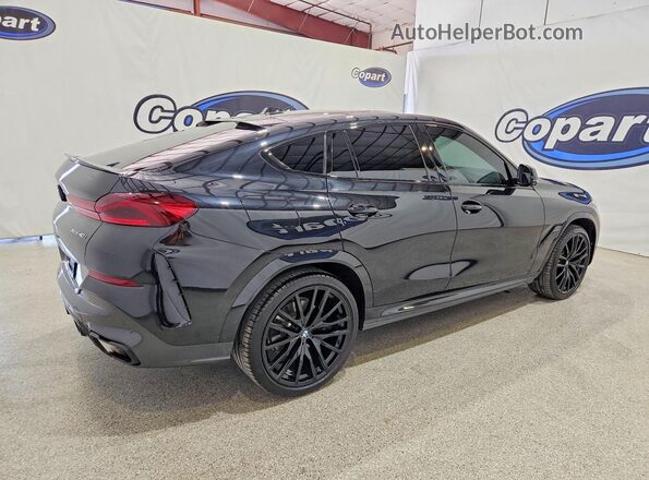 5UX33EX03R9S90779 2024 BMW X6 Black წინა მარჯვენა