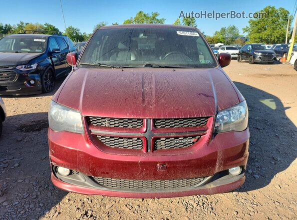 2C4RDGEG8KR578026 2019 DODGE GRAND Red Rear view