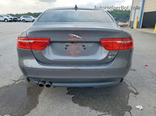 SAJAL4BN4HA971585 2017 JAGUAR XF Gray Vista interior delantera