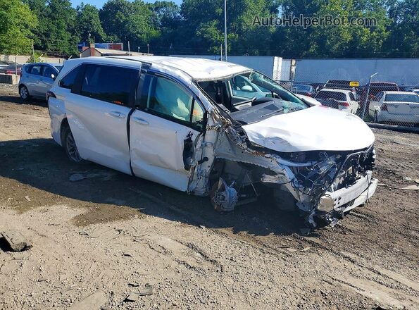 5TDKRKEC9SS225188 2025 TOYOTA SIENNA White Widok z przodu