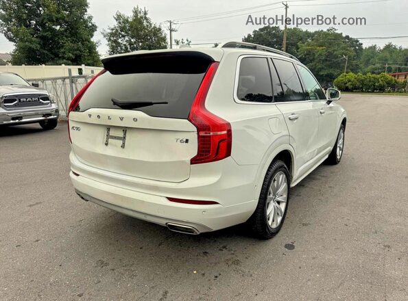 YV4A22PK1G1064812 2016 VOLVO XC90 Белый Передняя правая четверть