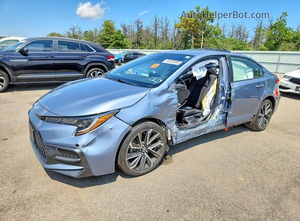 JTDS4MCE1N3506227 2022 TOYOTA COROLLA Gray Rear left