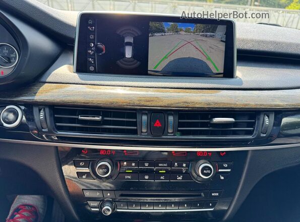 5UXKR0C34H0V74261 2017 BMW X5 Black Rear seats view