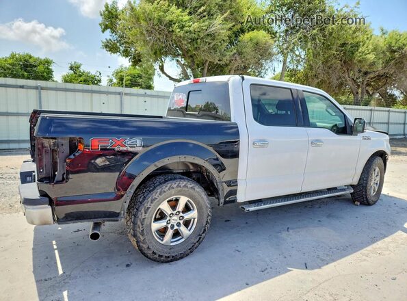 1FTEW1C57JKC45241 2018 FORD F150 White Delantero derecho