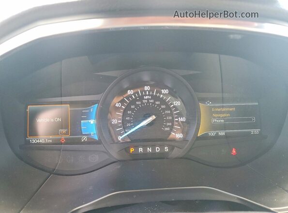 2FMPK3K98KBC02698 2019 FORD EDGE Black უკანა სავარძლების ხედი