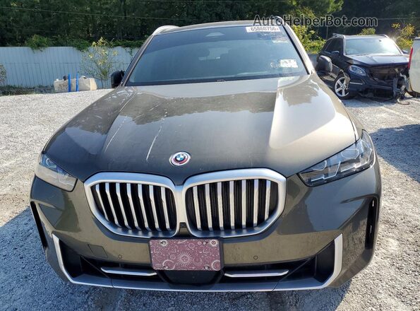 5UX23EU02R9U15447 2024 BMW X5 Green უკანა ხედი