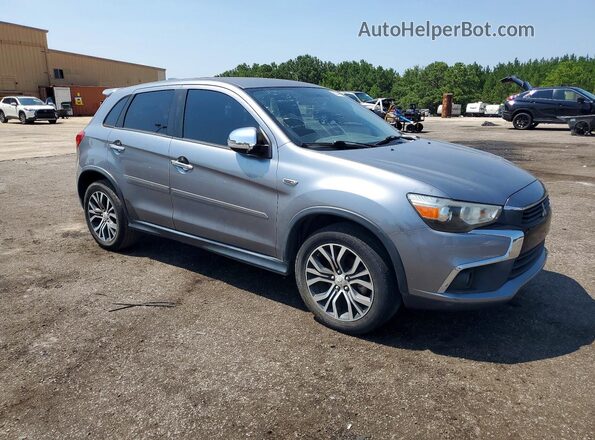 JA4AP3AW6HZ048138 2017 MITSUBISHI OUTLANDER Gray Widok z przodu