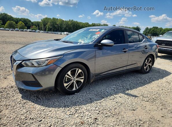 3N1AB8CV5NY255747 2022 NISSAN SENTRA Gray Tył lewy