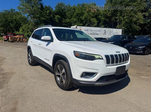 1C4PJMDX8MD225274 2021 JEEP CHEROKEE Белый Задняя левая четверть