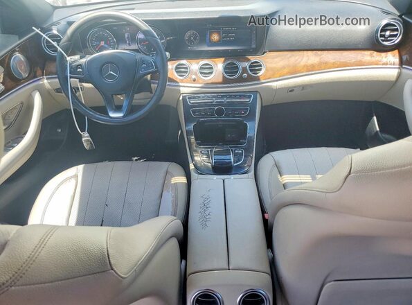 WDDZF4JB1HA035820 2017 MERCEDES-BENZ E-CLASS White Вид щитка приладів