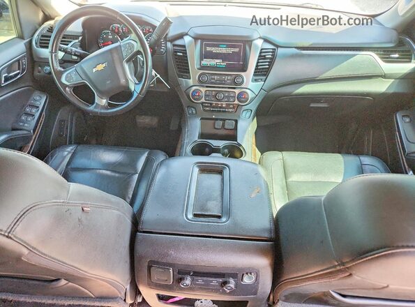 1GNSKHKCXKR119981 2019 CHEVROLET SUBURBAN Черный Вид щитка приборов