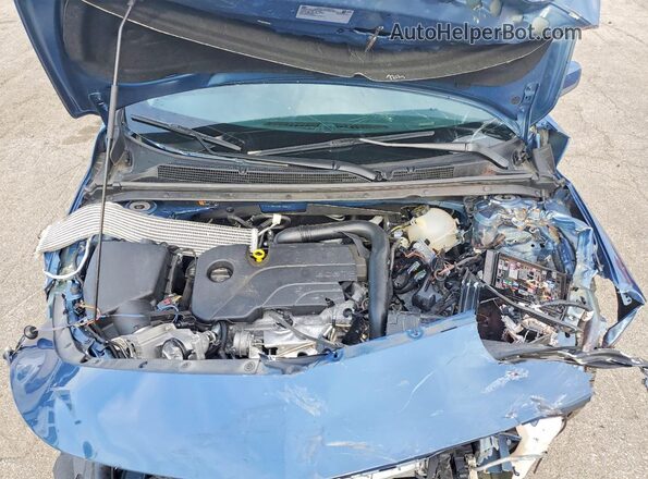 1G1ZD5ST5SF146077 2025 CHEVROLET MALIBU Blue Engine compartment view