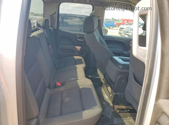 1GCVKREC7HZ123440 2017 CHEVROLET SILVERADO Silver უკანა სალონის ხედი