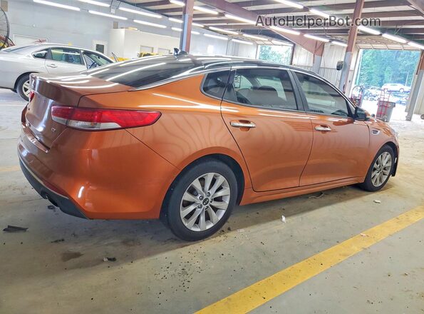5XXGU4L39GG040280 2016 KIA OPTIMA Оранжевый Передняя правая четверть