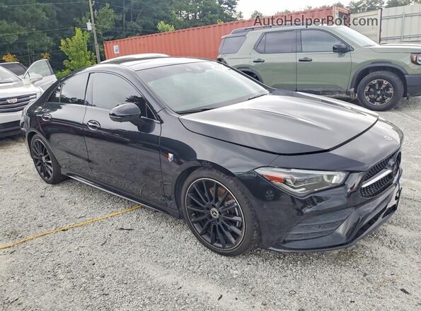 WDD5J4GB3LN033671 2020 MERCEDES-BENZ CLA-CLASS Black Front view