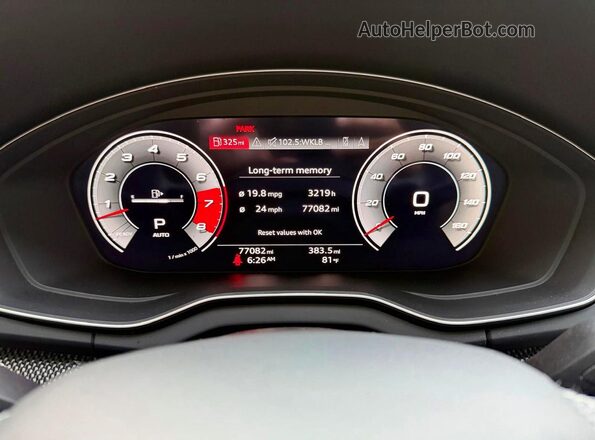 WA1B4AFY9M2015763 2021 AUDI SQ5 Черный Вид панели приборов