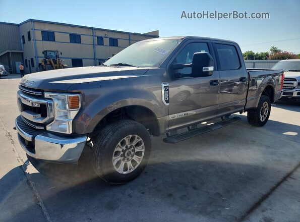 1FT7W2BT9NEE21287 2022 FORD F250 Серый Задняя левая четверть