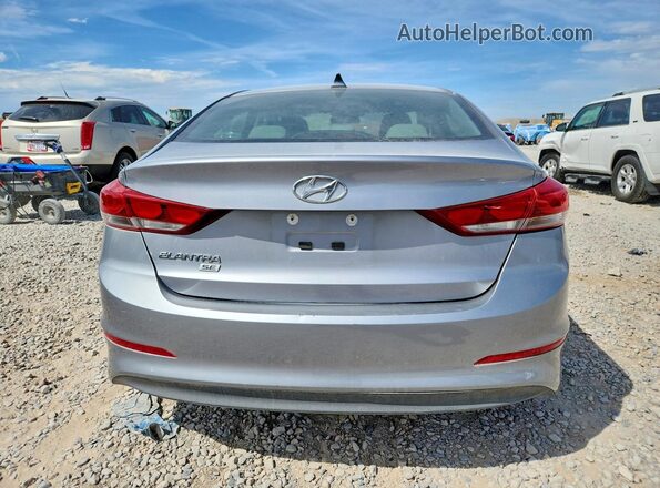 5NPD74LF4HH037359 2017 HYUNDAI ELANTRA Серебряный Вид салона спереди