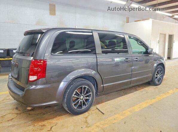 2C4RDGBG1HR787556 2017 DODGE CARAVAN Серый Передняя правая четверть
