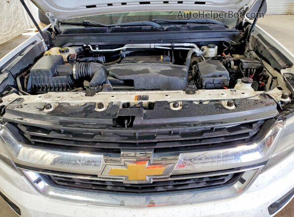 1GCHSBEA0K1281756 2019 CHEVROLET COLORADO White Vista del compartimento del motor