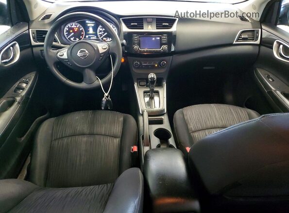 3N1AB7AP5HY207099 2017 NISSAN SENTRA Charcoal Սարքավորումների վահանակի տեսք