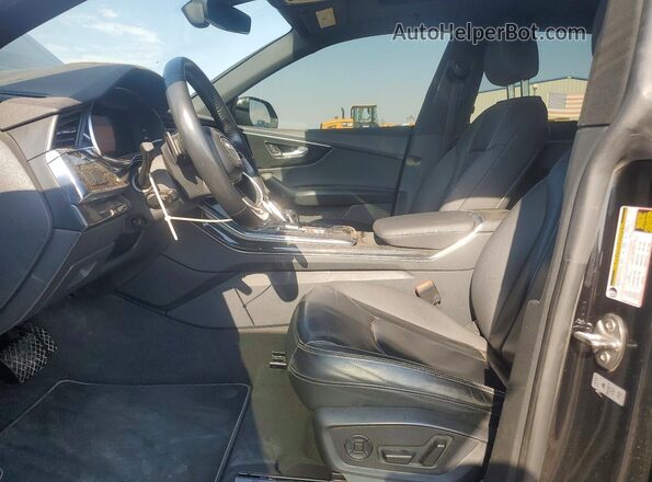 WA1AVAF10KD013428 2019 AUDI Q8 Black Widok deski rozdzielczej