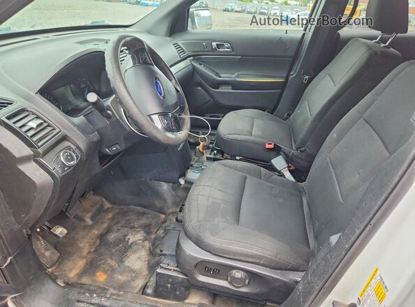 1FM5K8AR6KGB22931 2019 FORD EXPLORER Белый Вид панели приборов