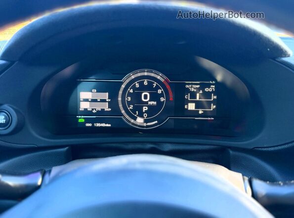 JF1ZNBM17S8750724 2025 TOYOTA GR86 Green Instrument cluster view
