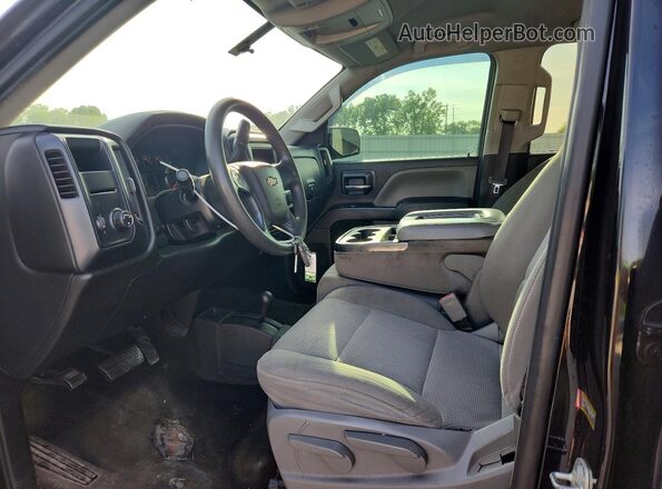 1GCVKNEC3HZ316077 2017 CHEVROLET SILVERADO Black Vista del salpicadero