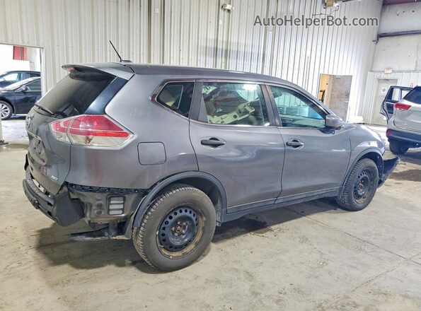 5N1AT2MV9GC923742 2016 NISSAN ROGUE Gray Przód prawy