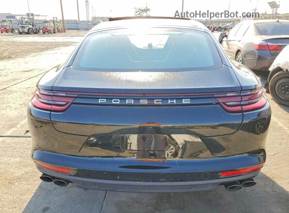 WP0AA2A76JL119647 2018 PORSCHE PANAMERA Black Вид салону спереду