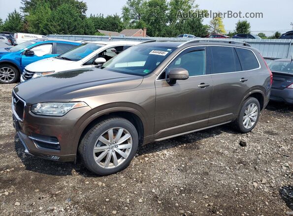 YV4102XK3G1080144 2016 VOLVO XC90 Brown Trasero izquierdo