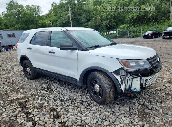 1FM5K8AR6KGB22931 2019 FORD EXPLORER Белый Вид спереди