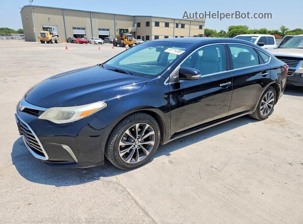 4T1BK1EB2GU212349 2016 TOYOTA AVALON Black Задня ліва чверть