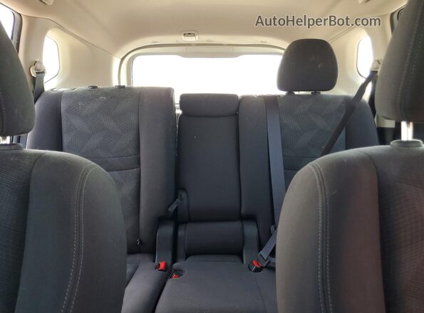 KNMAT2MV3GP627628 2016 NISSAN ROGUE Черный Вид задней части салона