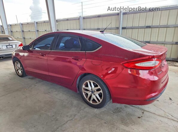 3FA6P0HD7GR275412 2016 FORD FUSION Red Trasero derecho