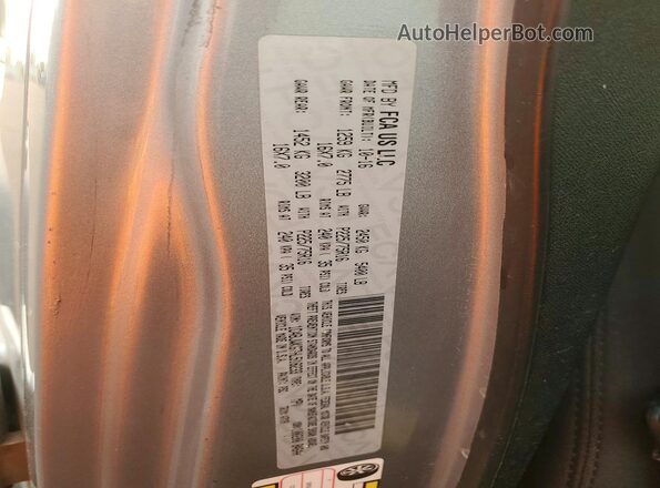 1C4BJWKG7HL518233 2017 JEEP WRANGLER Silver VIN կոդի պիտակի տեսք