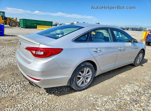 5NPE24AF9GH301518 2016 HYUNDAI SONATA Серебряный Передняя правая четверть