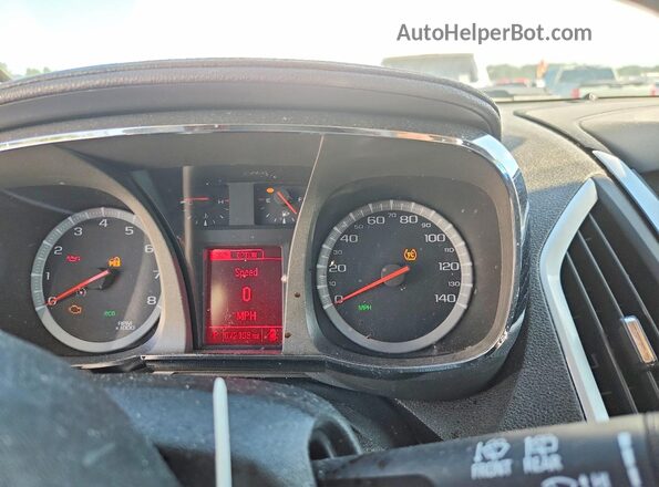 2GKALMEK8H6346639 2017 GMC TERRAIN White უკანა სავარძლების ხედი