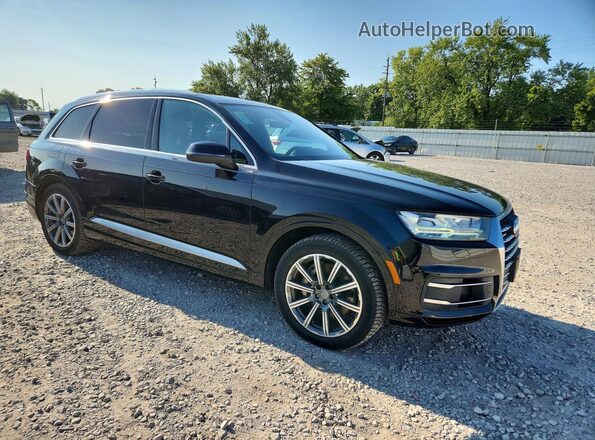 WA1LAAF72HD018230 2017 AUDI Q7 Black Вид спереду