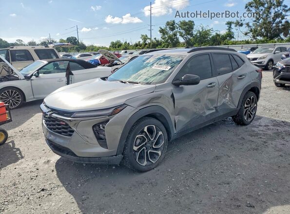 KL77LJEP0SC210937 2025 CHEVROLET TRAX Gray Trasero izquierdo